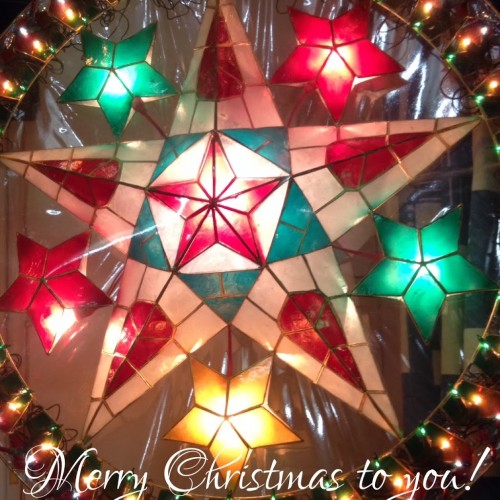 Christmas Lantern - Merry Christmas to you!